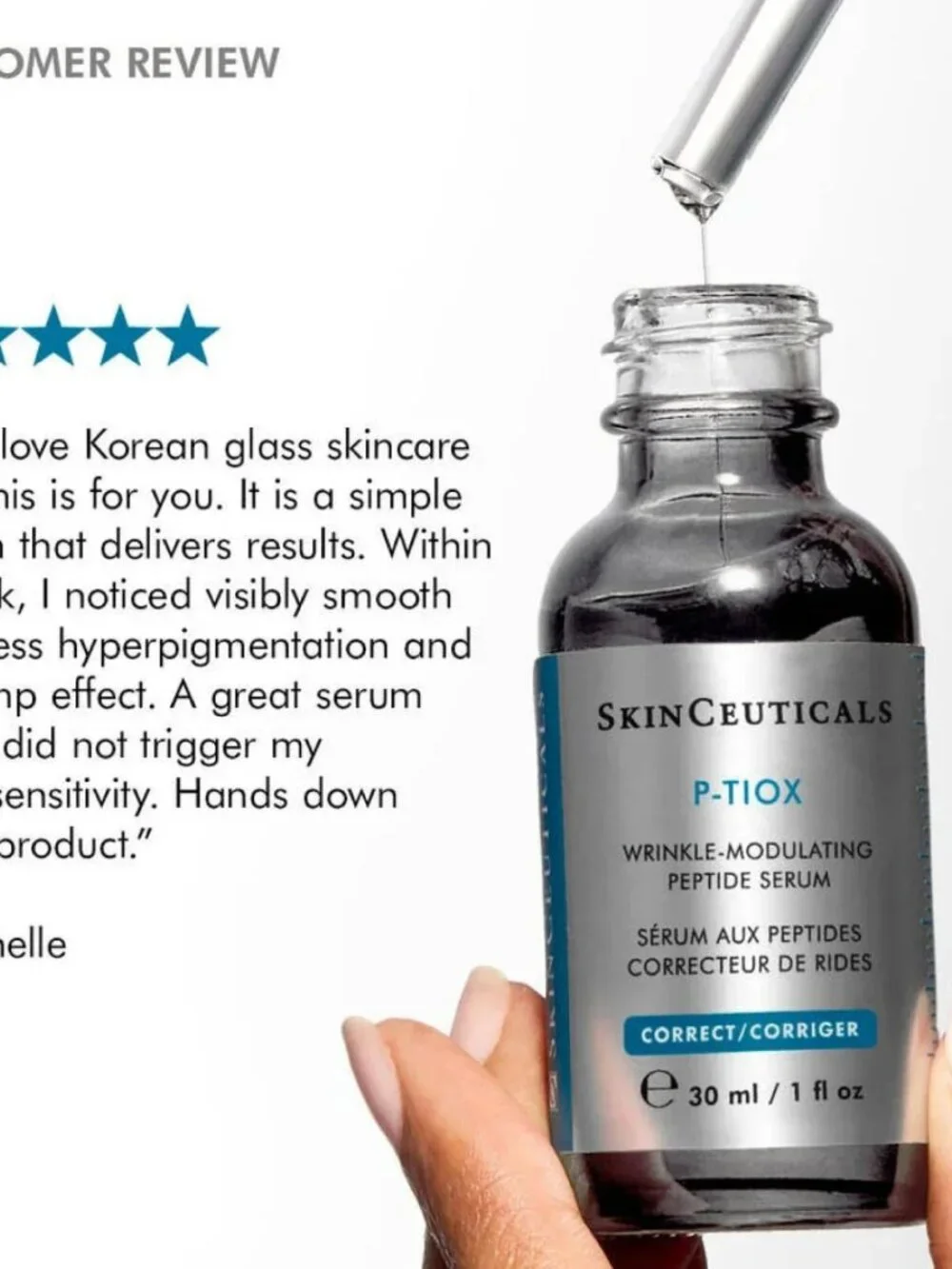 Skinceuticals P-TIOX Wrinkle-Modulating Peptide Serum 1 fl oz/30ml  NEW& SEALED